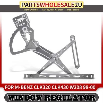Front Right RH Window Regulator for Mercedes-Benz W208 CLK320 98-00 CLK430 99-00 - Image 1 of 4