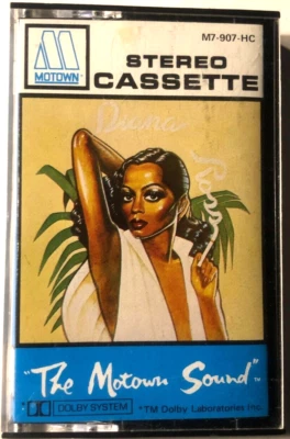 Diana Ross  Ross Self Titled S/t 1978  cassette M7 907 HC  The Supremes motown - Image 1 of 4