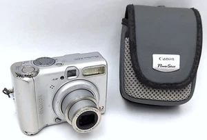 Canon PowerShot A510 3.2MP 4x Optical Zoom Digital Camera Silver - Working *READ - Picture 1 of 20