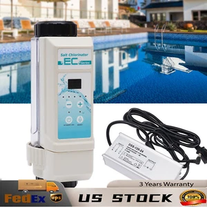Complete Salt Water Pool Chlorine Generator System for 26000 Gallon Chlorinator - Picture 1 of 18