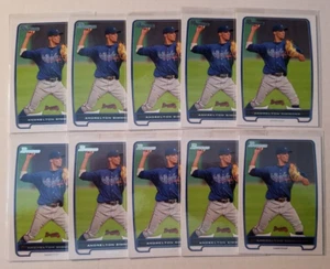 Andrelton Simmons RC 2012 Bowman 10 ct lot Braves (10) Angels Twins Cubs #BP109 - Picture 1 of 3