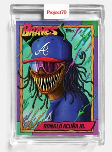 70 tarjetas Ronald Acuña Jr 2021 Topps Project - 130pt (elige tu tarjeta) - Imagen 1 de 27