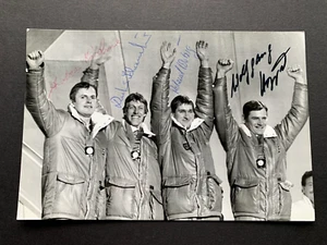 4er-Bob Olympiasieger 1984 komplett signiert  signed Foto 11,x17 Autogramm - Bild 1 von 2
