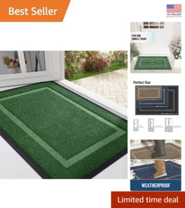 Geometric Indoor Outdoor Mat 29.5x17 - Waterproof and Easy to Clean Entryway Rug - Picture 1 of 10