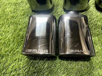 Puntas de escape estilo recambio AMG W123 W24 W126 W129 W140 W210 Foto 1 de 4