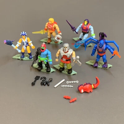 NEW 6 Mega Masters of The Universe Bloks Skeletor Trap jaw HHD16 Figures - Image 1 of 4