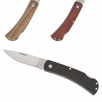 Taschenmesser mit Holzgriff-Beschalung von Haller® Lockback Zweihand Outdoor - Bild 1 von 4