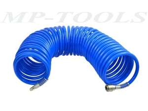 TUBO PER ARIA COMPRESSA COMPRESSORE FLESSIBILE SPIRALE 10mt 8X12m... - Foto 1 di 1