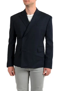 Dsquared2 & "Mert & Marcus 1994" Men's 100% Wool Navy Blue Blazer - Picture 1 of 8