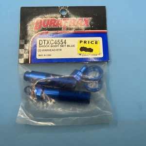 Duratrax Dtxc4554 Shock Body Set Blue (2) Warhead RTR B11 - Picture 1 of 1
