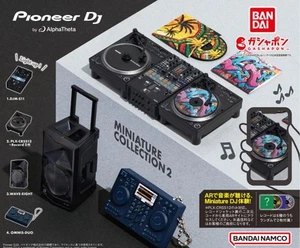 Pioneer DJ Miniature Collection 2 - Full Set of 4 by Bandai Capsule Toys Japan - Picture 1 of 6
