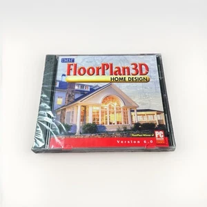 IMSI FloorPlan 3D Version 6 HOME DESIGN for (Windows 95-XP, PC) Factory Sealed - Picture 1 of 2