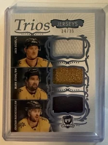 THE CUP JACK EICHEL MARK STONE JONATHAN MARCHESSAULT TRIOS JERSEYS #ed 34/35 - Bild 1 von 2