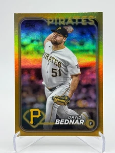 2024 Topps Series 1 #143 DAVID BEDNAR | Gold Foil - Picture 1 of 2