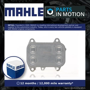 Oil Cooler fits AUDI A3 1.6D 2.0D 03 to 13 Mahle 03L117021B 03L117021C 3L117021C - Picture 1 of 17