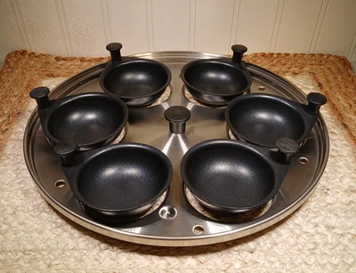 Egg Poacher Insert With 6 Non-Stick Removable Egg Cups - Image 1 of 4