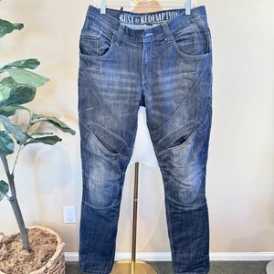 SPEED STRENGTH Rust Redemption Riding Motorrad Jeans Herren 32x34 *Knopf fehlt - Bild 1 von 18