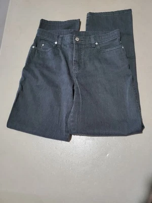 JEANS ELÁSTICOS NEGROS DE PIERNA RECTA L.A. AZULES para mujer Talla 6 Foto 1 de 4
