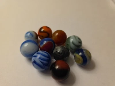 Canicas de mi abuelo lote mixto de 10 marcas diferentes Akro etc. Todo vintage Foto 1 de 4