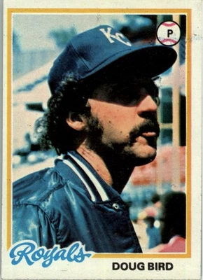 1978 Topps #183 Doug Bird - EX - Image 1 of 2