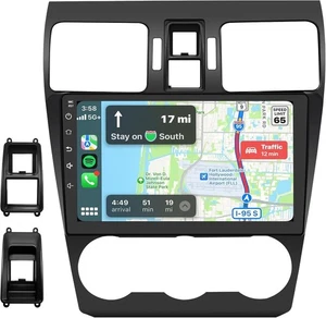 Android 13 Car Stereo for Subaru Forester WRX Impreza 2013-2015 9in CarPlay Auto - Picture 1 of 9