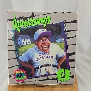Vintage 90er Gänsehaut #33 Horror im Camp Jelly Jam Schulmappe seltenes Buch Vintage - Bild 1 von 14
