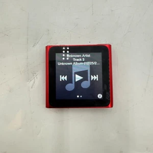 Apple iPod Nano 6. Generation Rot MC699LL MP3 Musik Player - Getestet - Bild 1 von 9