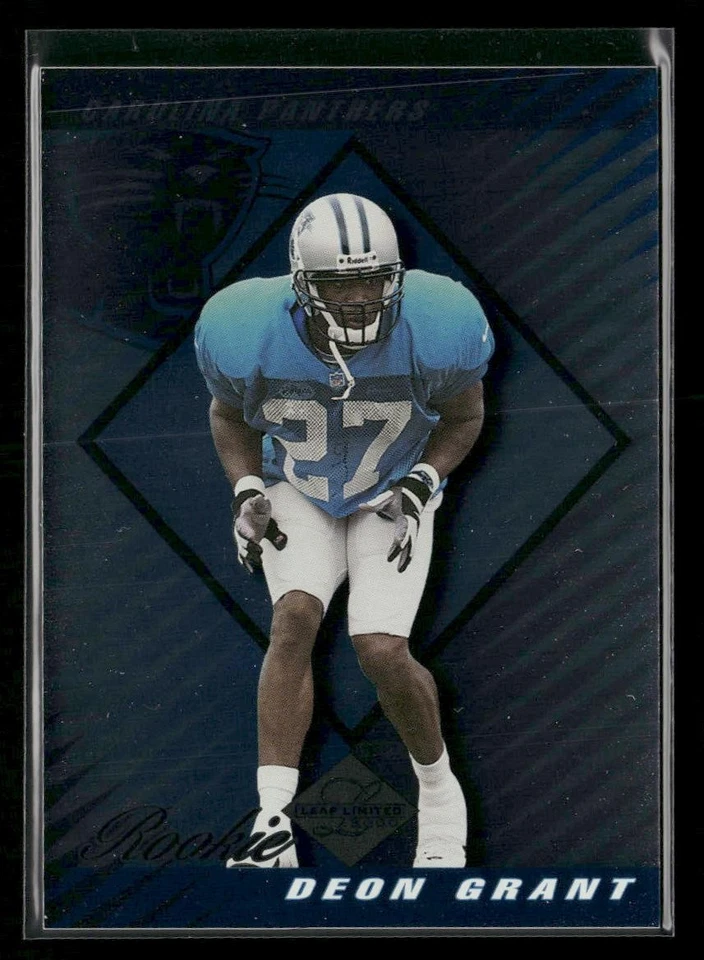 2000 Leaf Limited #258 Deon Grant #/1000 Rookie RC - Image 1 of 2