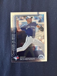 2025 Topps Chrome – 260 Max Scherzer Toronto Blue Jays - Picture 1 of 2