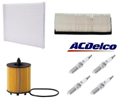 Kit de ajuste filtros velas de ignição OEM para Chevrolet HHR L4 2.2L e 2.4L 2006-2011 - Imagem 1 de 4