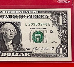 1993 $1 Dollar Bill FRN, ( SAN FRANCISCO L ) UNCIRCULATED BANKNOTE - Picture 1 of 3