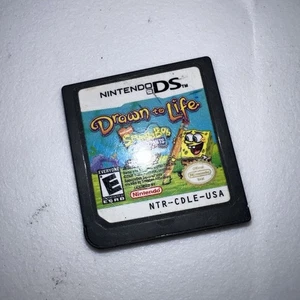 Drawn to Life SpongeBob SquarePants Edition (Nintendo DS, 2008) cartuccia testata - Foto 1 di 2