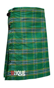 Falda escocesa Highland 5 yardas escocesa informal correas de cuero falda escocesa para hombre - Imagen 1 de 8