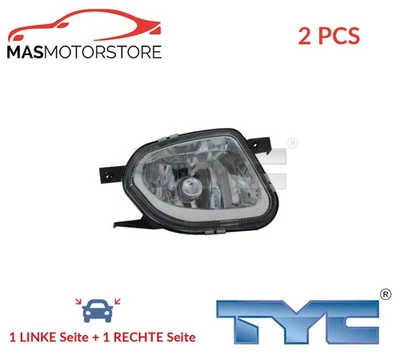 NEBELSCHEINWERFER PAAR SET TYC 19-0449-01-9 2PCS P NEU OE QUALITÄT - Image 1 of 4
