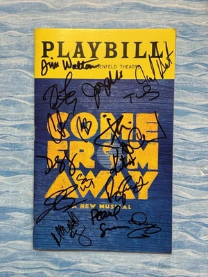Come From Away March 2020 Signed Autographed Broadway Playbill - Image 1 of 4