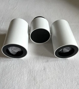 LEDS C4 Deckenleuchte PIPE DOUBLE, Up/Down, zylindrisch, GU10, schwenkbar, Weiß - Bild 1 von 3