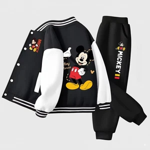 Set Tuta Bambino Mickey Giacca Pantaloni Topolino 2 pz autunno - Foto 1 di 4