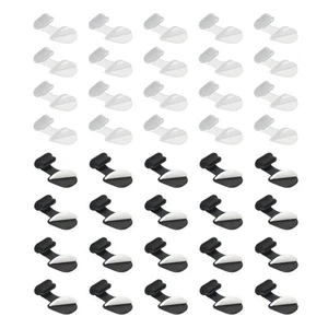 0.9 Inch USB Type C Dust Plug, 40 Pcs Anti Dust Plug Cover, Black/White/Clear - Zdjęcie 1 z 6