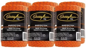 by U.S. Tape CO. 35491 Orange/Black 500' Braid Line Repl - Picture 1 of 1