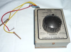 UNIDAD DE CONTROL HAMMANT & MORGAN CU 1, 12v DC - Imagen 1 de 1