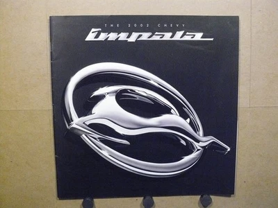 Chevrolet Impala 2002 folleto de ventas de 38 páginas LS Foto 1 de 4