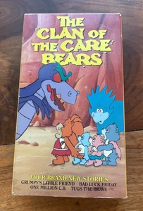 The Clan of the Care Bears VHS Tape 4 Stories - Fries Home Video - Picture 1 of 4