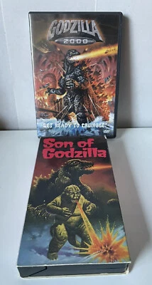 Son Of Godzilla 1969 Video Treasures VHS Tape 1987 Rare IGS vintage kaiju - Image 1 of 4
