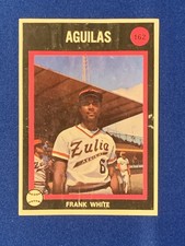 Frank White Venezuelan “Sticker/Stamp” - KC Royals