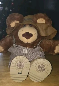 Vintage 1984 - Furskins Bear Dudley Plüsch Xavier Roberts Overall 23 Zoll braun - Bild 1 von 8