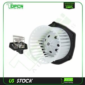 HVAC Blower Motor and Resistor Front Fit For 1997 1998-1999 GMC C1500 2500 3500