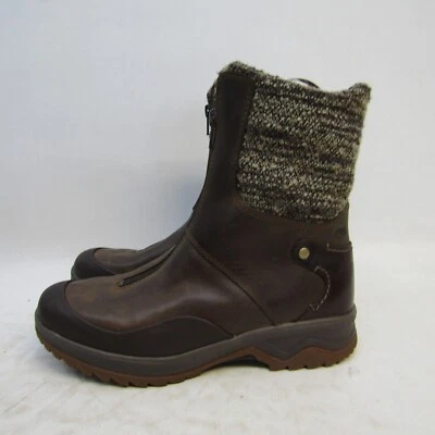 Модные женские ботинки Merrell размер 6 коричневая кожа на молнии до лодыжки - Изображение 1 из 4