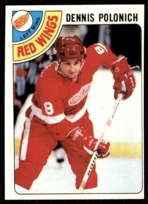 1978-79 Topps Dennis Polonich Detroit Red Wings #106 - Image 1 of 2