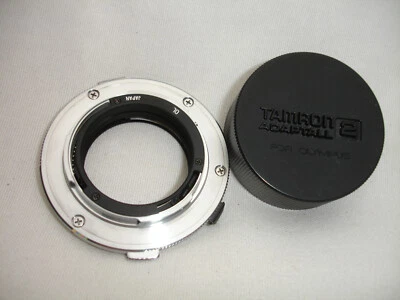 TAMRON ADAPTALL II Lens mount adapter for OLYMPUS OM mount camera, with rear cap - Image 1 of 4