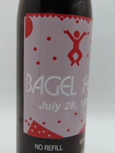 "BAGEL FEST" Coca Cola Bottle - Lenders Bagels - Mattoon, Illinois - 1990 - Picture 1 of 6